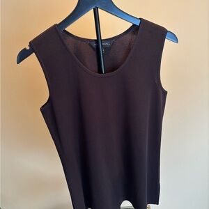 Elegant Black Sleeveless Top